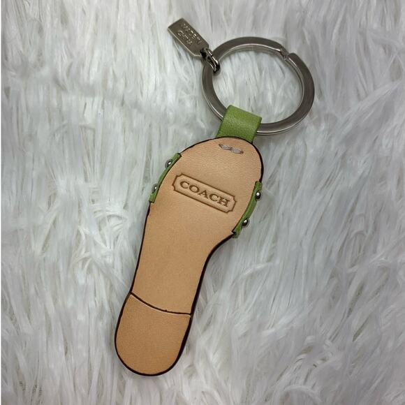 y2k COACH Sandal Bag Charm Key Chain - Picture 2 of 5